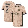 Maillot de Supporter Paris Saint-Germain Hakimi 2 Quatrième Jordan 2023-24 Pour Homme